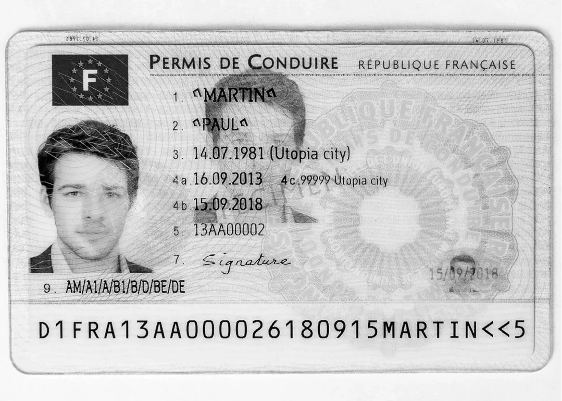 Photo d'identité à Caen - Permis de conduire ANTS avec ePhoto et signature - La Galerie 170